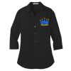 Women's 3/4 Sleeve Carefree Poplin Shirt Thumbnail