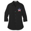 Women's 3/4 Sleeve Carefree Poplin Shirt Thumbnail
