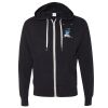 Unisex Heathered French Terry Full-Zip Hooded Sweatshirt Thumbnail