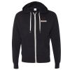 Unisex Heathered French Terry Full-Zip Hooded Sweatshirt Thumbnail